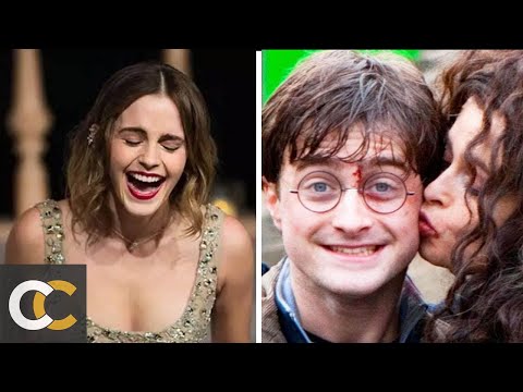 Видео: 10 уморительных моментов со съемок Гарри Поттера