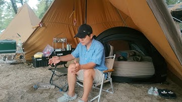 Cắm Trại Cùng Con Gái Út Ở Bãi Biển Hồ Cốc | Đón Trung Thu Ý Nghĩa