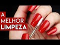 ESMALTAÇÃO e LIMPEZA das unhas (palitação) | Dicas para esmaltes escuros e clarinhos