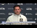 Seahawks head coach Mike Macdonald talks about clinching playoff berth