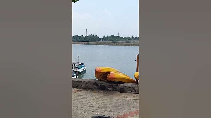 Tamilnadu Tourism Mudaliarkuppam Boat House-  Raindrop Boat House #boating #boathouse