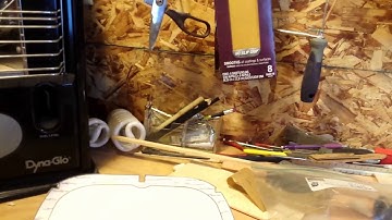 RC Airplane Piper Seneca II Scratch Build Video 1