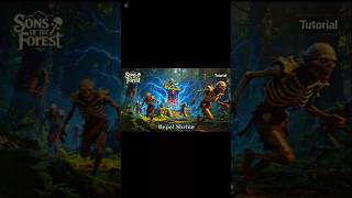 Sons Of The Forest Repel Shrine Location #tutorial #guide #helpful #howto #sonsoftheforest #tips