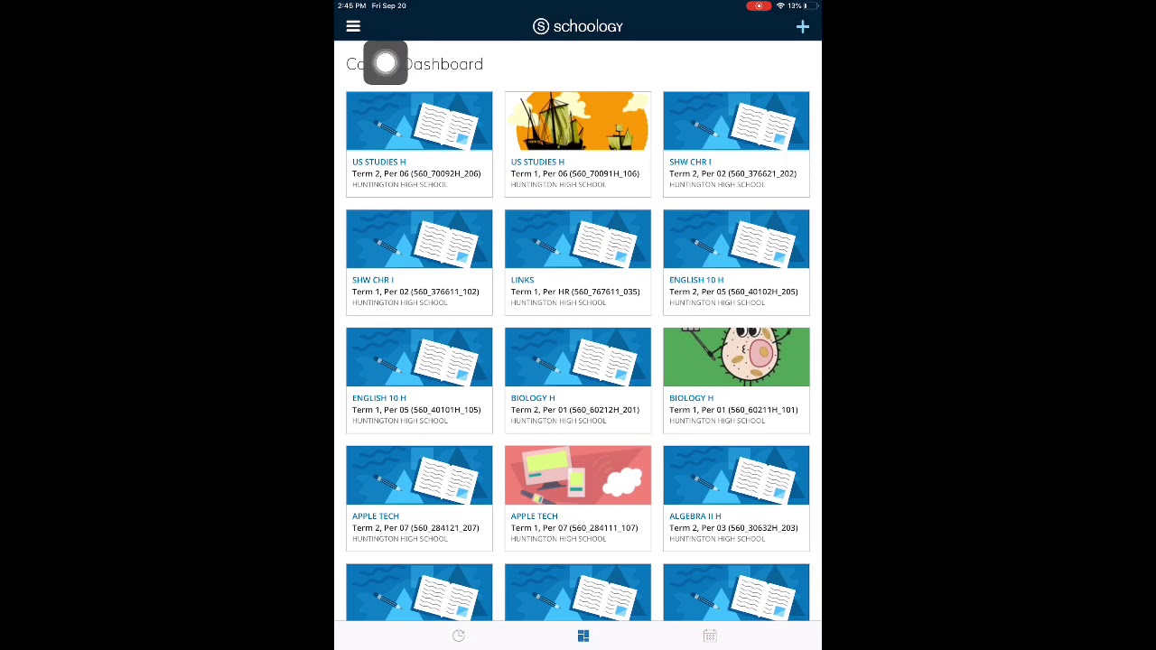 How To Put Work In Your Resources And Log Out Of Schoology YouTube