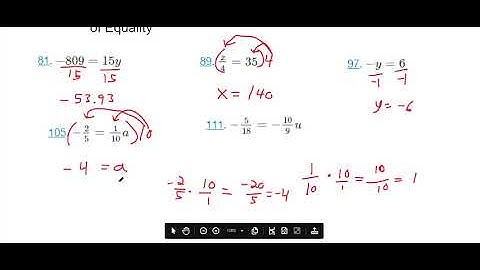 Solve Equations Using the Division and Multiplication Properties of Equality