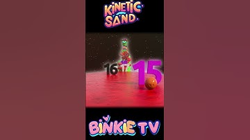 🔢 Count to 100 in Space! Kinetic Sand Bowling Adventure 🚀 #kineticsand #kineticsandplay
