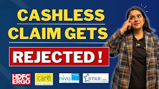 Health Insurance CASHLESS CLAIM Rejected 😱 | Cashless Claims Explained 2023 | Gurleen Kaur Tikku