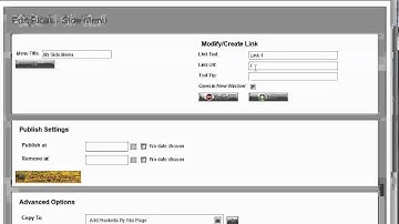 Adding Content Blocks - Side Menu