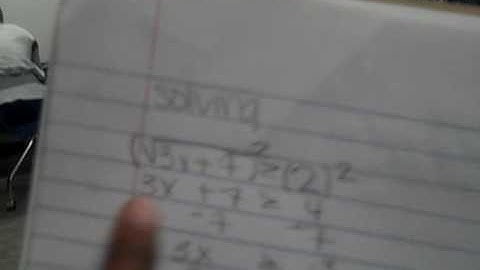 Unit 5 - Solving radical inequalities.MP4