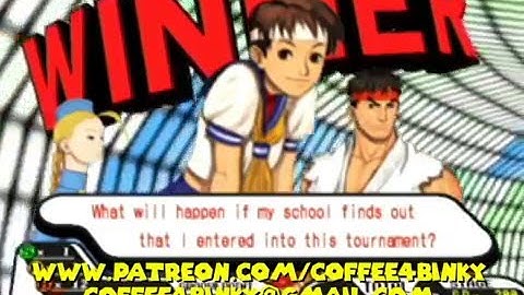 Capcom vs. SNK Replay - Sakura, Ryu, & Cammy vs. E.Honda & Mai Shiranui