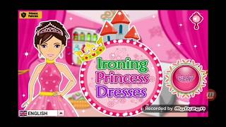 GAME MENYETRIKA BAJU PUTRI ( MENYUCI,MENJEMUR,BERES-BERES RUMAH) - IRONING PRINCESS DRESS screenshot 2