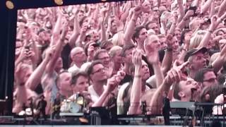 Bruce Springsteen Ullevi 23 July 2016 - Tifo-intro + Meet Me In The City
