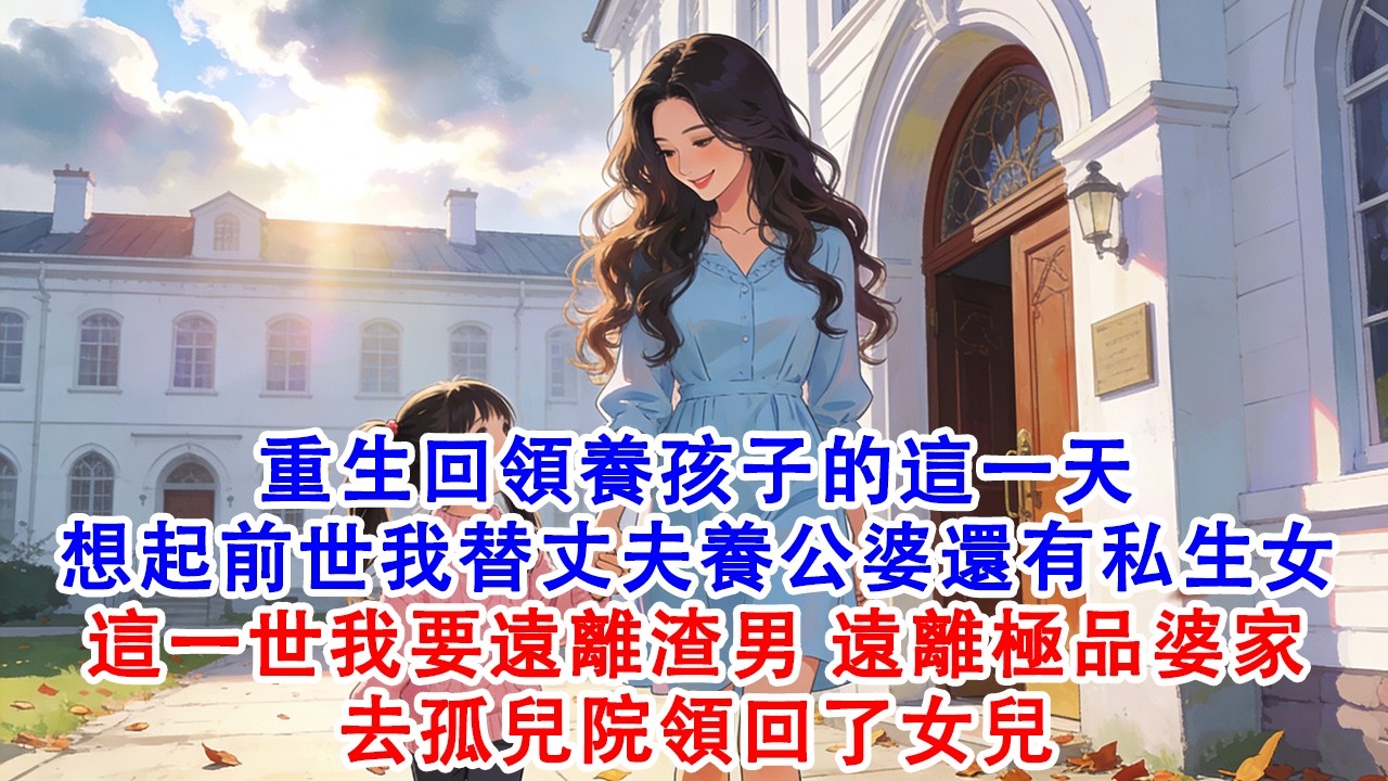 【完結爽文】重生回領養孩子的這一天，前世我替他養公婆還有私生女。這一世我要找回被丈夫扔了的女兒遠離渣男遠離極品婆家重生後我去孤兒院領回了女兒#故事 #重生 #爽文 #重生故事 #情感 #小說 #完結