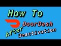 How To DoorDash Again After Deactivation! (Only Video That Works!)