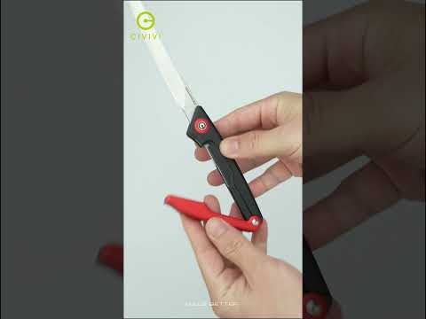 If you need a folding fillet knife,check out the CIVIVI Shawka ????