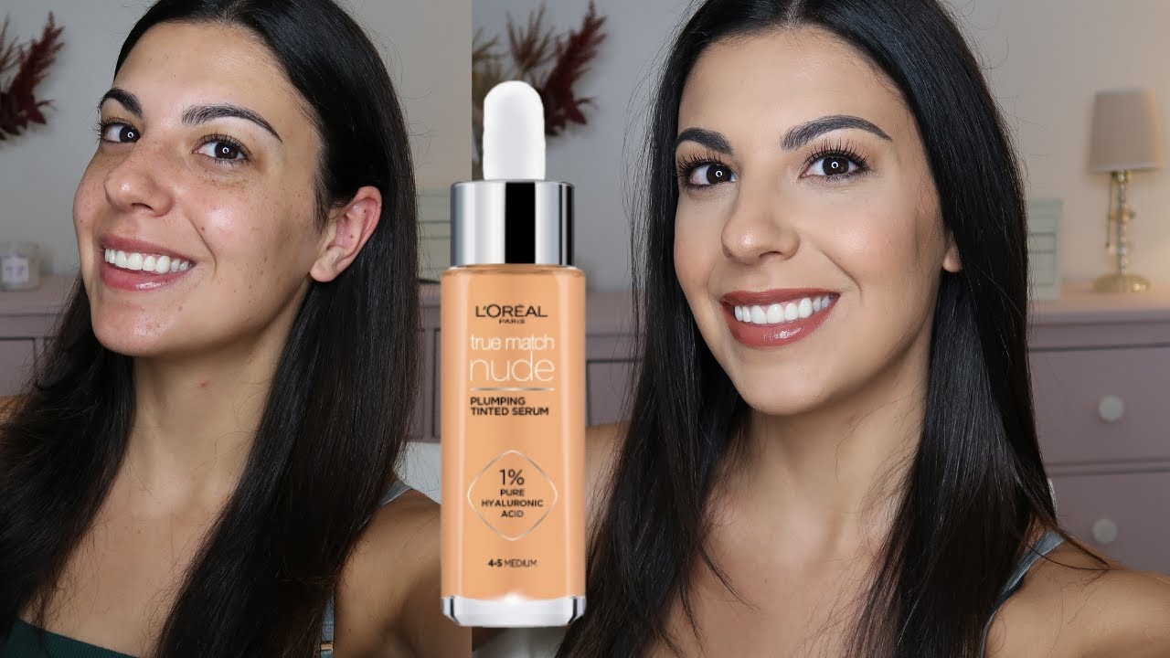 NEW L'Oreal True Match Hyaluronic Tinted Serum Review & Demo 