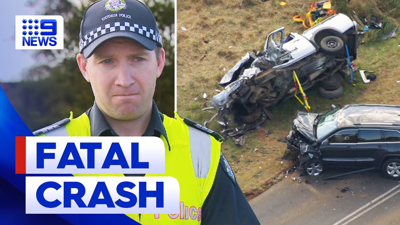 Horror fatal car crash in Melbourne 9 News Australia YouTube