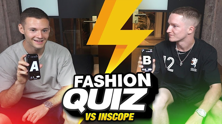 Das große Fashion Quiz! (gegen Inscope21)