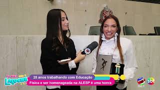 Cau Saad é Homenageada na Alesp por sua Trajetória na Saúde e Bem-Estar