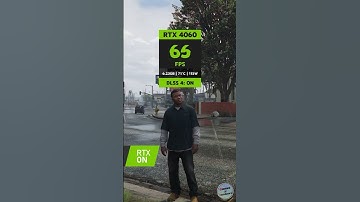 GTA 5 Enhanced: DLSS 4 vs DLSS 3 on RTX 4060