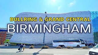 Birmingham, United Kingdom | 4K Walking Tour around Bullring and Grand Central