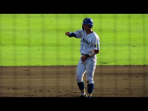 2025/11/1　城西大学 小林結太　レフトオーバーのタイムリー二塁打　【25年 広島東洋カープ 育成1位指名】【首都入替戦】