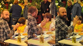 Great Father Halit Ergenc and Berguzar Korel with Happy Family.... 😘😘😘
