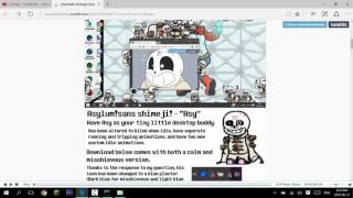 How To Install Undertale Shimejis!