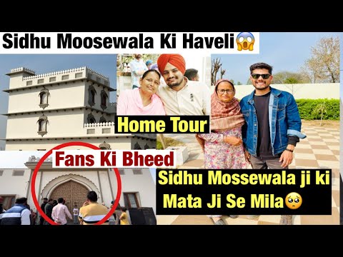 Finally Aj Sidhumoose wala ki maa ji Mila || Sidhu Moose Wala’s Home Tour