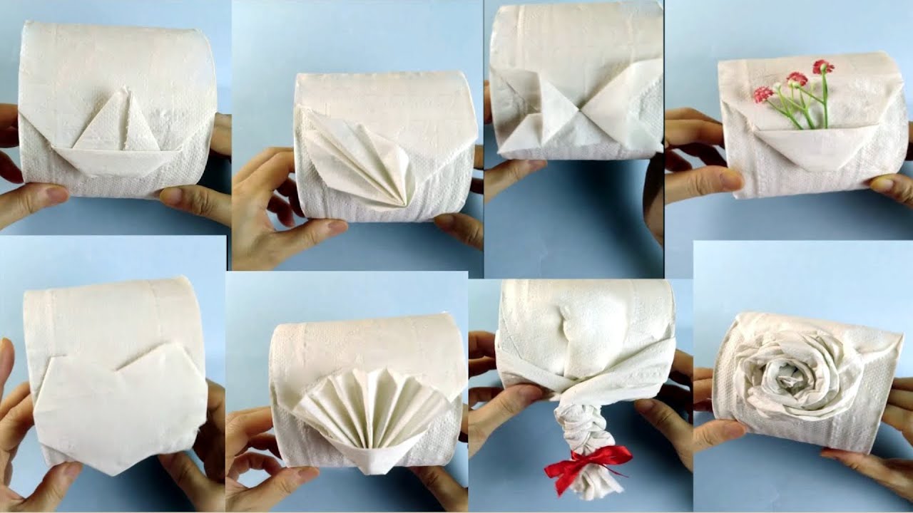 🚽 How to Fold Toilet Paper Origami Like a Fancy Hotel 