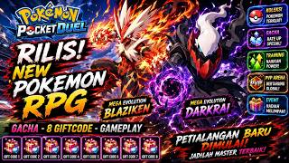 RILIS! RPG POKEMON w/ 6480 KUPON | 100x GACHA - 8 GIFTCODE - GAMEPLAY 🔥 POKEMON POCKET DUEL (X7GAME)