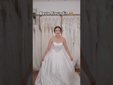 Brautkleid Anprobe
