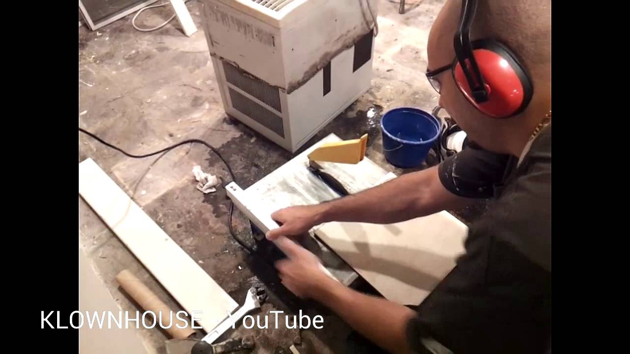 How To Cut Porcelain / Ceramic Tile DIY YouTube