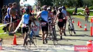 Hwl Ebsworth 554 Gold Coast Nissan BRW Corporate Triathlon Series 2011
