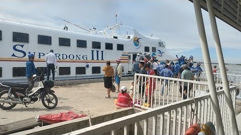 Bến tàu superdong Hà Tiên Phú Quốc