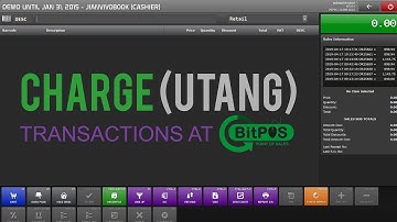 How To Make a CHARGE (Utang) Transaction In BitPOS | LiveHelp4Us