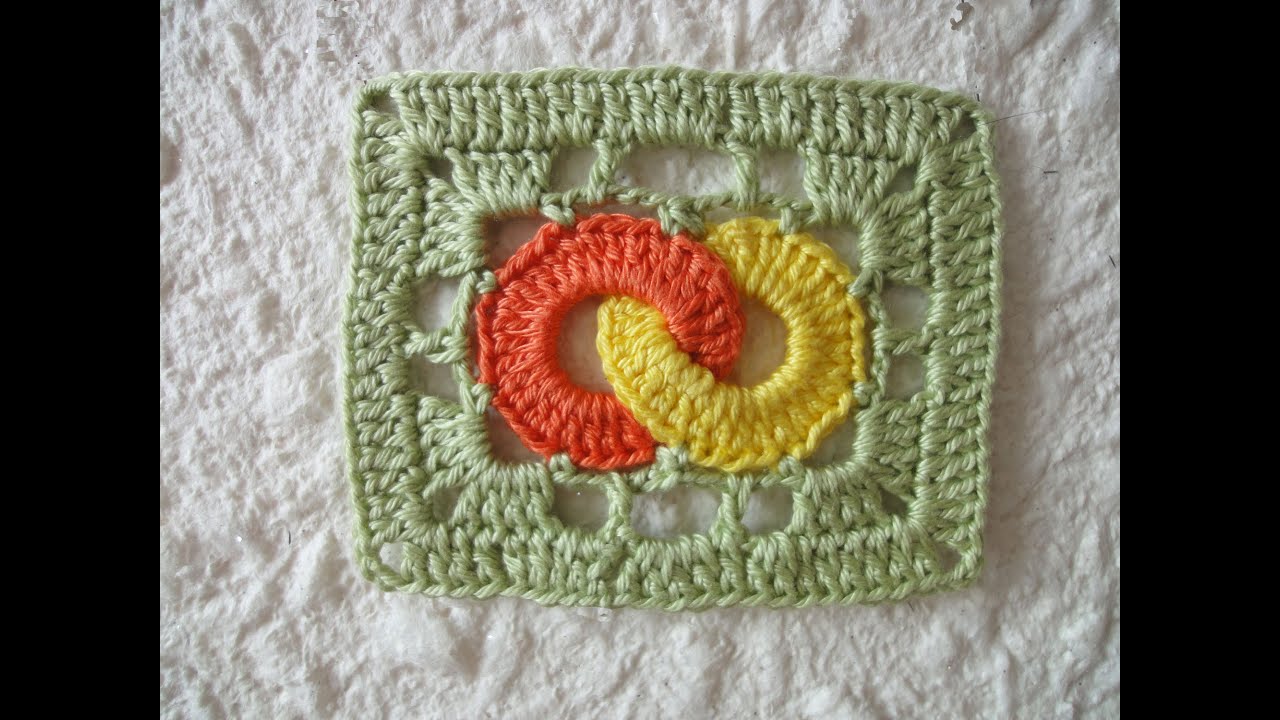 Прямоугольник с кольцами Rectangle with rings