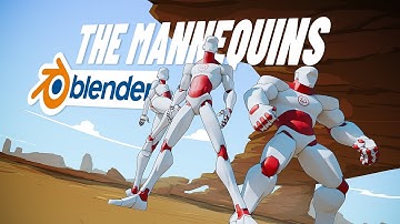 The Most Insane Mannequins Ever (Made in Blender)