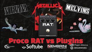 Proco RAT vs Plugins! (Riffs by Metallica, Nirvana, Melvins)