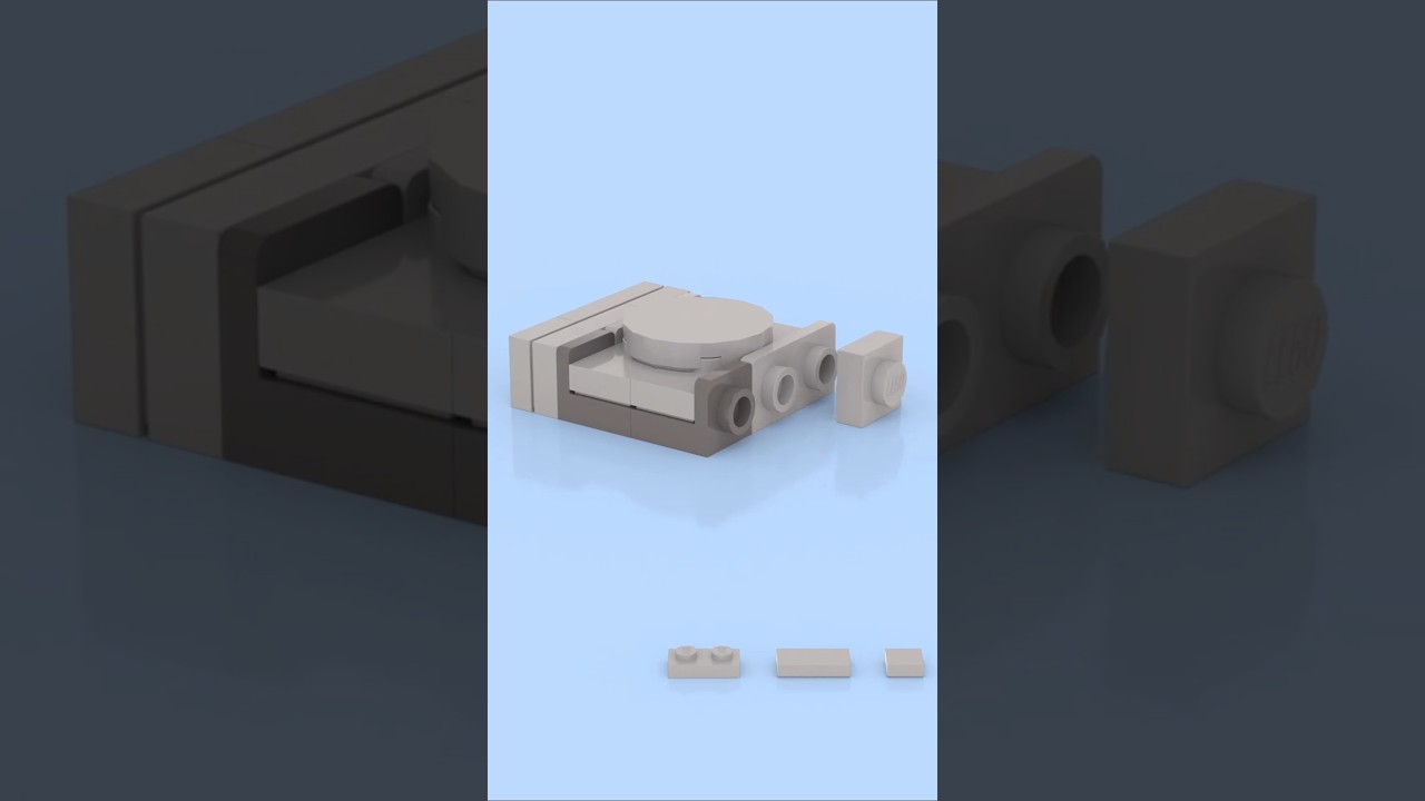 LEGO Micro Playstation 1 🤩🎮 It’s Retro, It’s Tiny, It’s Awesome! 🕹️🎉 