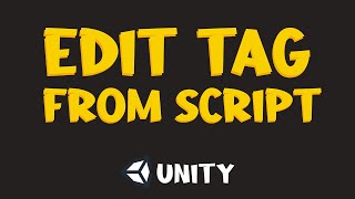 How to change a gameobject tag from script in unity