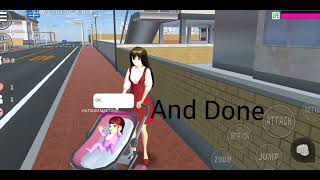 Carry your baby in Stroller   Sakura School Simulator tutorial