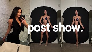 Bikini Bodybuilding Post Show | Reverse Update, FDOE, Day in the Life