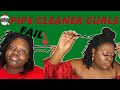 HOW TO DO PIPE CLEANER CURLS ON LOCS | LOC TUTORIAL FAIL