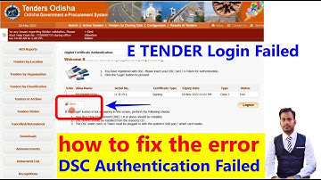 How to Fix the Login Button Not Appearing in Etender | login button not appearing in eprocure