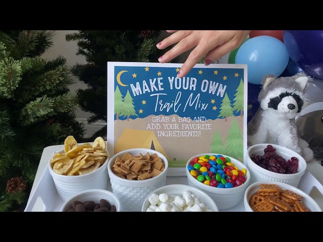 Make Your Own Trail Mix Station Trail Mix Bar Ideas For A Totally Easy