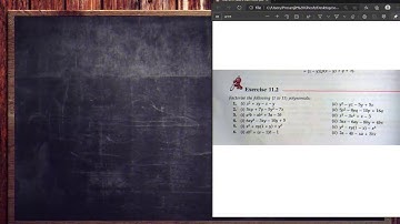 Factorization  Ex 11.2 class 8 ICSE