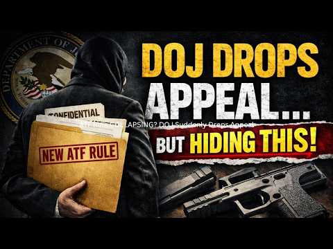 Another ATF Rule COLLAPSING? DOJ Suddenly Drops Appeal - New Rule Inbound!