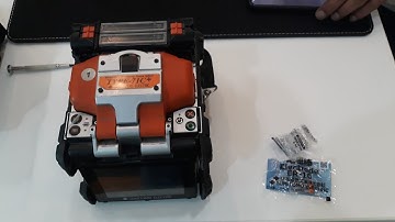 Replacing of electrodes of Splicing Machine Sumitomo 71c+