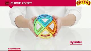 Magformers Curve20 Magnetic Construction Set